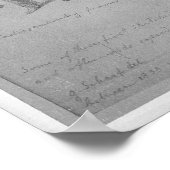 Straßenhändler in London, 1830-40 Poster (Ecke)