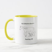 Straßenhundbezeichnung Tasse (Links)