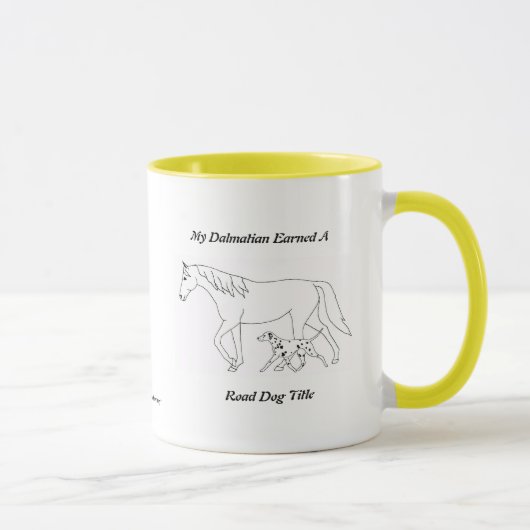 Straßenhundbezeichnung Tasse (Rechts)