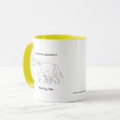 Straßenhundbezeichnung Tasse (Vorderseite Links)