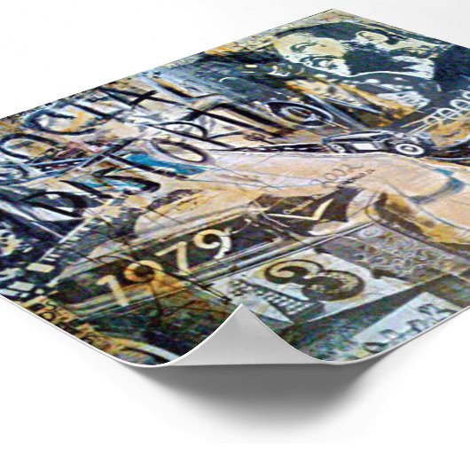 Straßenhunde Poster (Ecke)