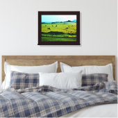 Straßenkampels Leinwanddruck (Insitu (Schlafzimmer))