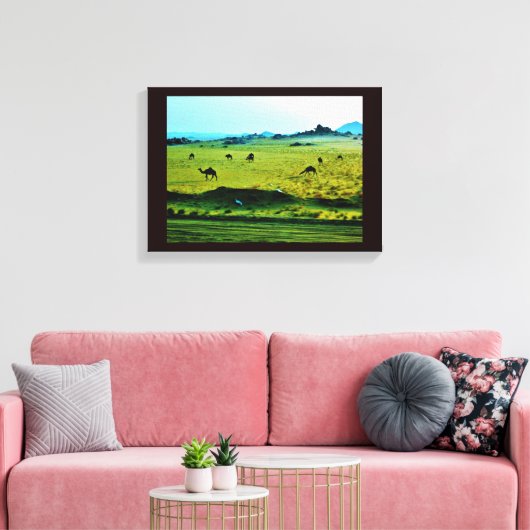 Straßenkampels Leinwanddruck (Insitu (Wohnzimmer))