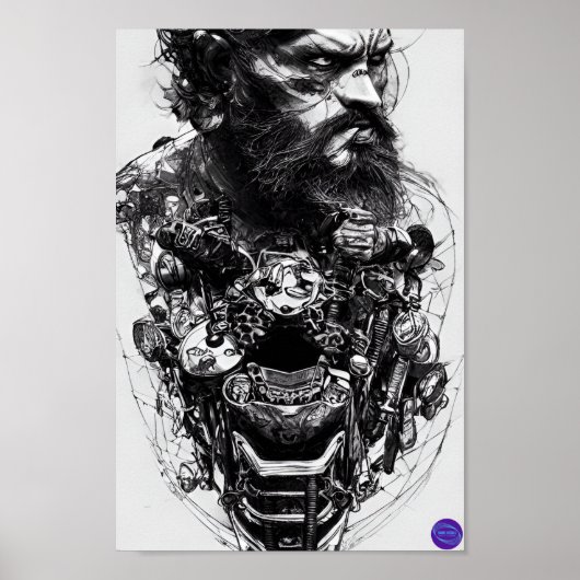 STRASSENKARRIOR 1 POSTER (Vorne)