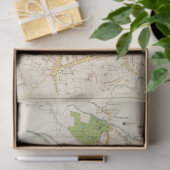 Straßenkarte Dekorierpapier Seidenpapier (Geschenk)