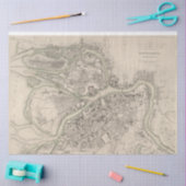 Straßenkarte Dekorierpapier Seidenpapier (Basteln)