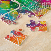 Straßenkarte Pittsburghs Pennsylvania Puzzle (Seite)