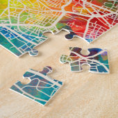 Straßenkarte Roms Italien Puzzle (Seite)