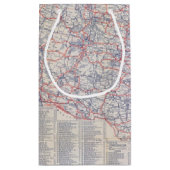 Straßenkarte Vereinigte Staaten Kleine Geschenktüte (Rückseite)