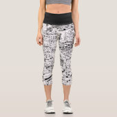 Straßenkarte von Rom Leggings (Vorderseite)