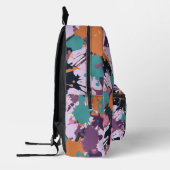 Straßenkatze auf Skateboard | Funny Bedruckter Rucksack (Links)