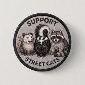 Straßenkatzen Button (Vorderseite)