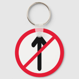 Straßenkennzeichen | Schlüsselanhänger für Metallz