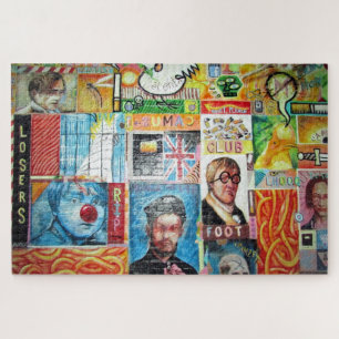 Straßenkollage Puzzle