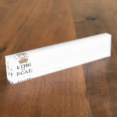 Straßenkönig Namensplakette (Seite)