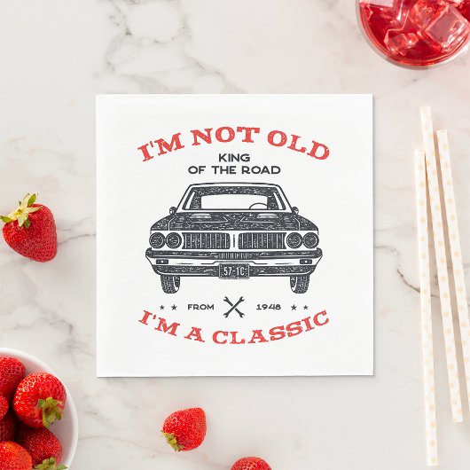 Straßenkönig von 1948 serviette