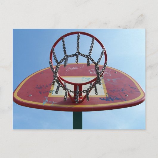 Straßenkorb Postkarte (Vorderseite)