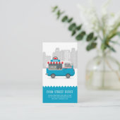 Straßenkraftfutter-Sushi Visitenkarte (Stehend Vorderseite)