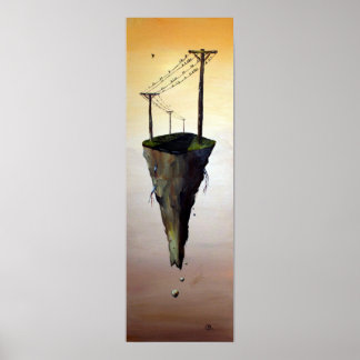 Straßenkreuzung Poster