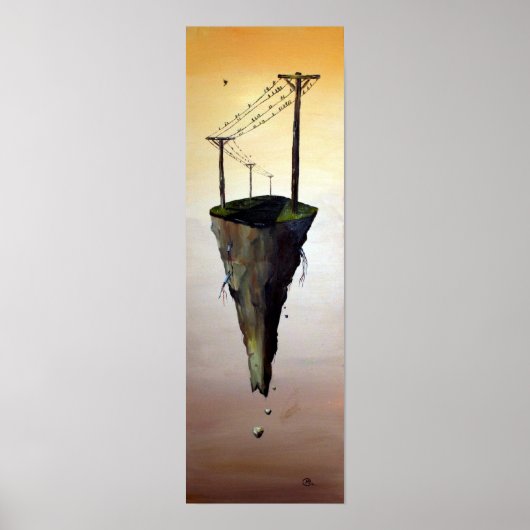 Straßenkreuzung Poster (Vorne)