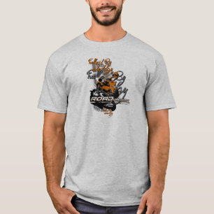 Straßenkrieger, angeregt durch Ideologie, Motorrad T-Shirt