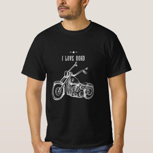 Straßenkrieger: Die Leidenschaft für das Abenteuer T-Shirt (Vorderseite)