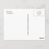 Straßenkühe Postkarte (Rückseite)