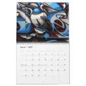 Straßenkunst 2016 kalender (Mär 2027)