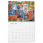 Straßenkunst 2027 kalender (Jan 2027)