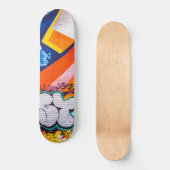 Straßenkunst 5a [NY] Skateboard (Vorderseite)