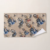 Straßenkunst Badhandtuch Set (Handtuch)