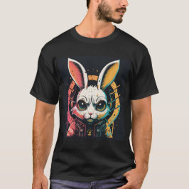 Straßenkunst Punk Kaninchen Stil Männer T - Shirt