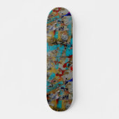 Strassenkunst Skateboard (Vorne)