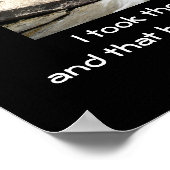 Straßenkürzel - Kunstdruck Poster (Ecke)