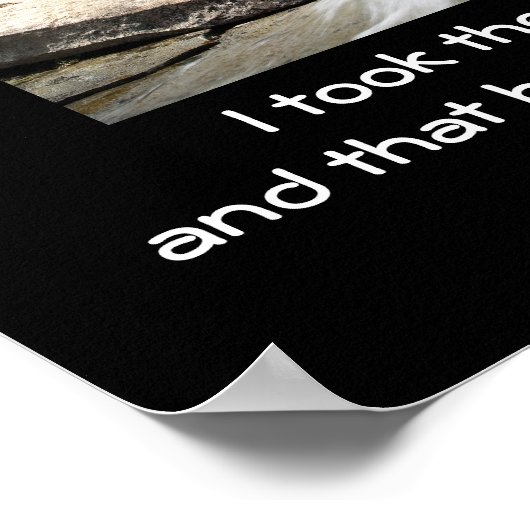 Straßenkürzel - Kunstdruck Poster (Ecke)