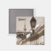 Straßenlampe - Magnet (Vorderseite/Rückseite)