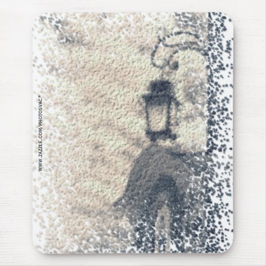 Straßenlaterne-Mauspad Mousepad (Vorne)