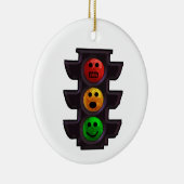 Straßenlaterne-Stimmungen Keramikornament (Rechts)