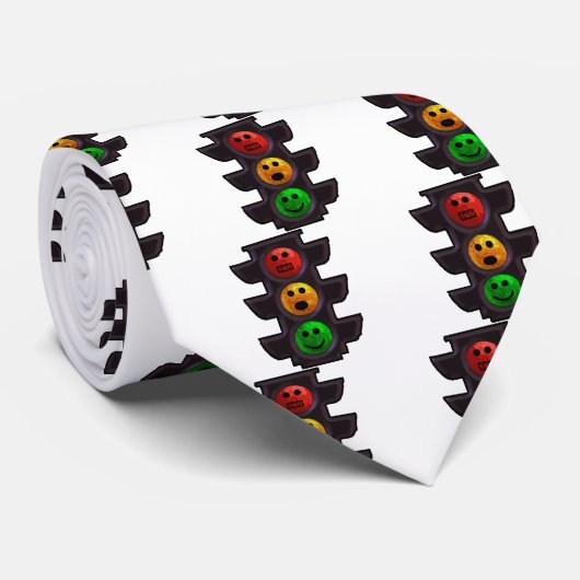 Straßenlaterne-Stimmungen Krawatte (Gerollt)