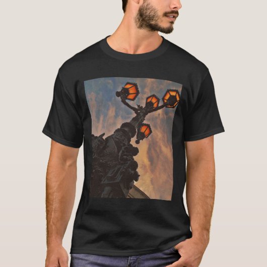 Straßenlaterne T-Shirt (Vorderseite)