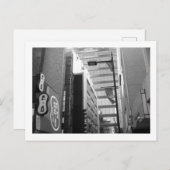 Straßenlaternen in Tokio: Ginza Postkarte (Vorne/Hinten)