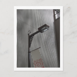 Straßenlaternen in Tokio: Ginza Postkarte