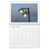 Straßenlaternen von Tokio 2026 Kalender (Jan 2027)