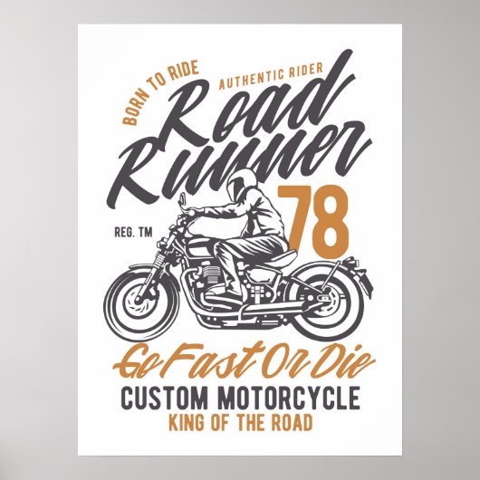 Straßenläufer 78 poster (Vorne)