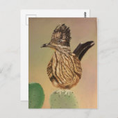 Straßenläufer Postkarte (Vorne/Hinten)