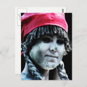 Straßenleistung 4 pccm postkarte (Vorne/Hinten)