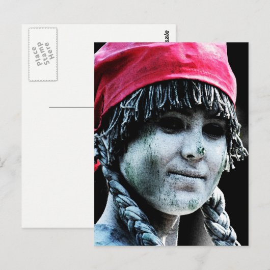 Straßenleistung 4 pccm postkarte (Vorne/Hinten)