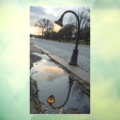 Straßenleuchte nach unten fensteraufkleber (Blatt 3)