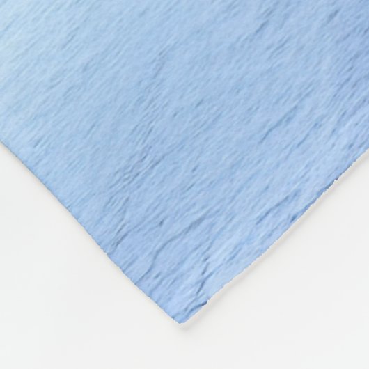 Straßenleuchten leuchten im Winter Wonderland Fleecedecke (Ecke)