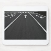 Straßenlinien Mousepad (Vorne)
